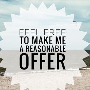 *Open to reasonable offers*